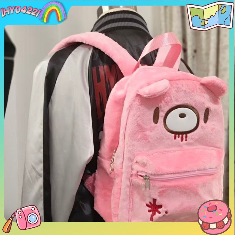 Gloomy Bear Cute Backpack Pink - огляд і ціна Fashion Backpack Women