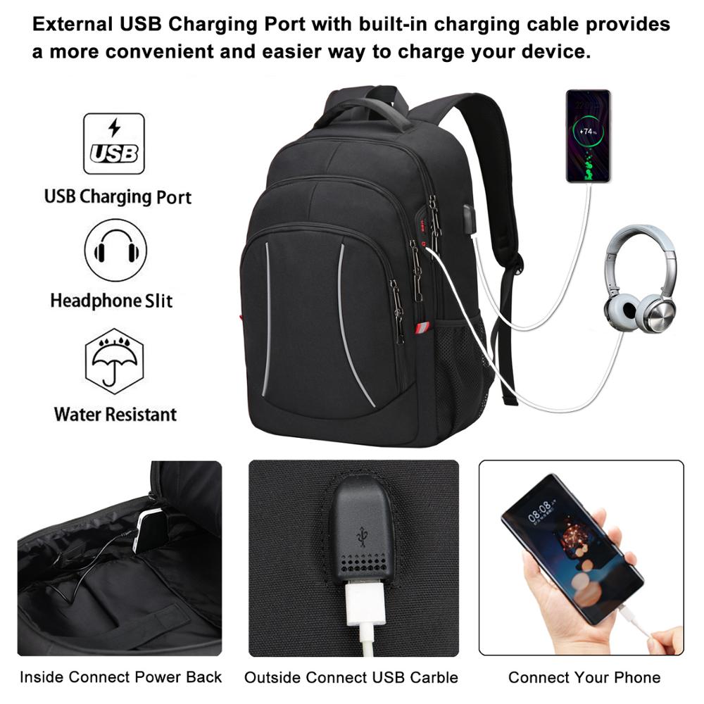 Men Multifuction Travel Laptop - огляд і ціна Travel Backpack Anti Theft