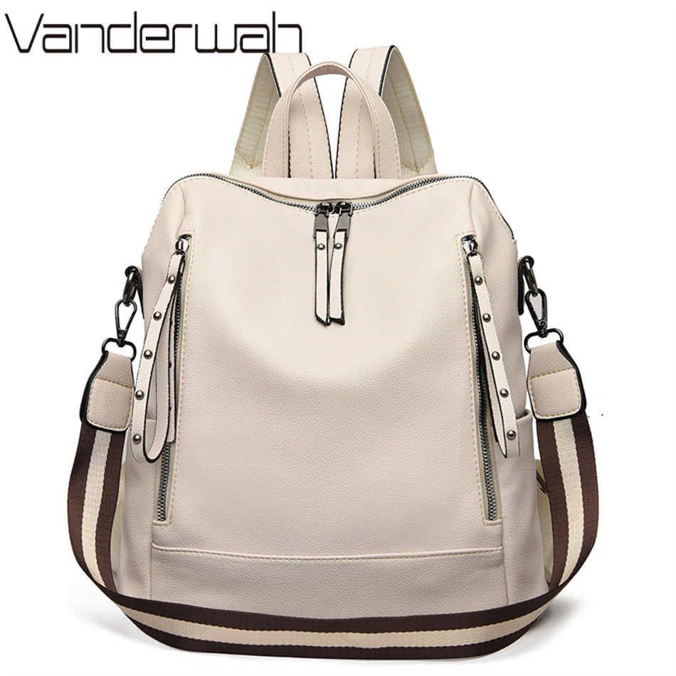 Brand Luxury Backpacks Soft Le - огляд і ціна School Backpack Teen